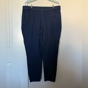 Universal Standard Do Not Call Them Jeggins, Indigo.